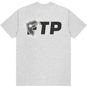 FTP + FAMOUS LOGO TEE (Grey) size XL
